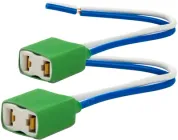 Розетка пряма керамічні кубики Amio 03054 H7 2 шт (03054) (030547)