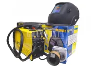 Зварювальний напівавтомат інверторний Кентавр СПАВ-300 Digit Mini | Маской хамелеон | Бухта флюсового дроту в комплекті