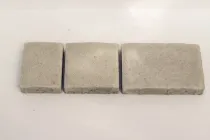 Тротуарна плитка Планета РС Стара площа 40 мм Білий