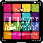 Палетка тіней NYX Professional Makeup Ultimate Shadow Palette 04 I Know That's Bright 12.8 г (800897017651/800897246488)
