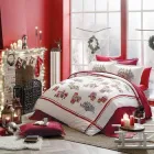Двоспальний євро комплект TAC Santa Сатин