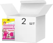 Упаковка Рукавичок Помічниця Supreme Розмір S Фуксія 2 пари (4820212004230)