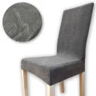 Чохол на стул. LACOST PREMIUM. Сірий (Туреччина) 0025