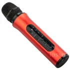 Мікрофон для караоке бездротовий блютуз із картою пам'яті Losso K6L Premium (K6 Plus Duet) червоний