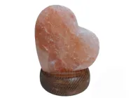 Соляна лампа нічник Сердечко