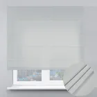 Римські штори Wenster Ланцюгово-роторний карниз Basic Asti 2960 80*230 см Світло-сірий (ЄОХ8101018)