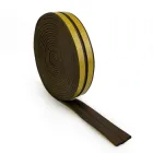 Ущільнювач для дверей клейкий І-подібний HORST DS-I 9x2 BROWN 6 м коричневий