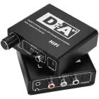 Звуковий перетворювач, цифро аналоговий конвертер Digital Lion DAC02, ЦАП 4в1: Toslink + Коаксіал на RCA + 3.5 мм + Toslink + Коаксіал