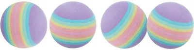 М'ячики райдужні Trixie 4097 4 см 4 шт. (4011905040974)