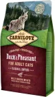 Сухий корм для дорослих кішок Carnilove Cat Duck&Pheasant Hairball Control для виведення шерстяних грудок 2 кг (8595602512348)