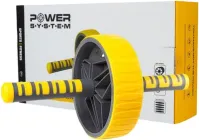 Ролик для пресу Power System PS-4034 Yellow-grey (PS-4034_Yellow-Grey)