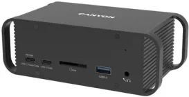 Мультипортова док-станція Canyon HDS-95ST USB-C 14-в-1 Black (CNS-HDS95ST)