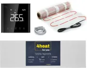 Тепла підлога з терморегулятором 4HEAT MatKit Sensor 3.5 м² мат під плитку з терморегулятором (4HT.MKSE.35)