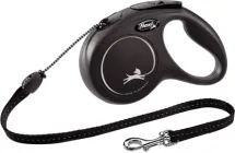 Повідець-рулетка Flexi New Classic M 5 м Чорний (4000498022627)