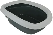 Туалет для кішок Trixie Carlo 43х31х14 см Сірий (4011905401119\4011905401164)