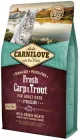 Сухий корм для стерилізованих кішок Carnilove Fresh з коропом і фореллю 2 кг (8595602527441)