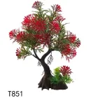 Декорація для акваріума рослина Т851 26х19х8 см см (пластик)