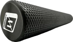 Масажний ролик-валик для МФР та йоги EasyFit Foam Roller 90 см ролер-масажер для спини, ніг, рук та шиї EF-2034-BK Чорний (56002075)