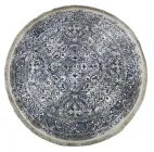 Килим із рельєфним ворсом Mega 2х2м. коло Mavi 2701B