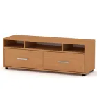 Тумба з шухлядами та полицями під телевізор Компаніт Плазма Бук