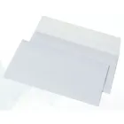 Конверт DL (110х220мм) білий СКЛ з отривною стрічкою, уп. 1000шт. (2052)