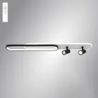 Спотовий світильник світлодіодний Esllse з пультом EDINBURGH 70+4W 2LR APP 1000x160мм Білий