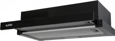 Витяжка VENTOLUX GARDA 60 BK (500) LED