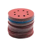 Набір з 100 шліфувальних кругів 125мм 8 отворів, на липучці