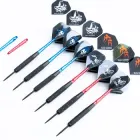 Дротики для дартсу 21г зі сталі 6 шт. + запчастини