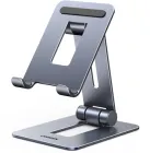Підставка для телефона Ugreen LP678 Foldable Multi-Angle Phone Stand Grey (15608)