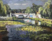 Картина на полотні " Хмельницький парк"