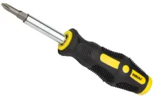 Викрутка Sigma з двосторонніми бітами 4 в 1 + адаптер (4002171)