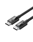 Кабель Displayport 1.4 Ugreen 8k DP-DP 8K 60 Гц 4K 144 Гц і 1080P 240 Гц HD чорний в обплетенні 2 м (YM941)