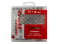 Ланцюг на велосипед 1S SRAM PC1 Silver 114L з замком