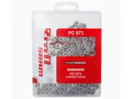 Ланцюг на велосипед 9S SRAM PC971 Silver/Grey 114L з замком