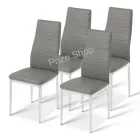 Стільці кухонні комплект 4 шт Homart LCM-004G сірий (9296)