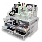 Органайзер для косметики Прозорий Cosmetic Storage Box 4 Drawer (SH778622)