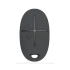 Брелок із тривожною кнопкою Ajax SpaceControl black (6108.04.BL1)