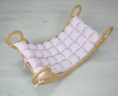 Дитяча гойдалка балансир XRMASTER з матрасиком Принцеса