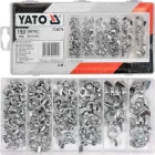Набір гайок баранчик Yato M4, M5, M6, M8, M10 / 150 шт (YT-06776)