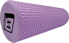 Масажний ролик-валик для МФР і йоги EasyFit Foam Roller 45 см ролер-масажер для спини, ніг, рук та шиї EF-2030-V Фіолетовий (56002070)