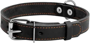 Нашийник Collar одинарний (ширина 25 мм, довжина 38-50 см) Чорний (02191Collar)
