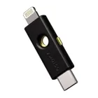 Ключ безпеки YubiKey 5Ci, USB-C and Lightning, Yubico, Чорний (Yubi5ci-nai)