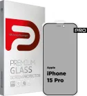 Захисне скло ArmorStandart Pro Anti-spy Matte для Apple iPhone 15 Pro Black (ARM73170)