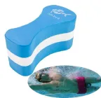 Колобашка для плавання Dolvor 22 x 11 см (біло-блактина)