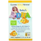 Риб'ячий жир із ДГК для дітей California GOLD Nutrition "Baby's DHA" жирні кислоти з вітаміном D3, 1050 мг (59 мл)