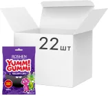 Упаковка цукерок Roshen желейних Yummi Gummi Galaxy Life 70 г х 22 шт (4823077636707/4823077621611)