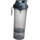 Шейкер спортивний SmartShake Slim Grey 500 ml grey