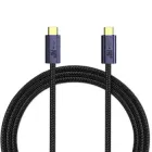 Кабель живлення Type-C на Type-C PD 3.1 140W 100 см. USB 2.0 QC 3.0 швидка зарядка та передача даних 10Gbps (776141)