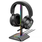 Підставка для геймерських навушників RGB New Bee NB-Z8 Black (Z8B)